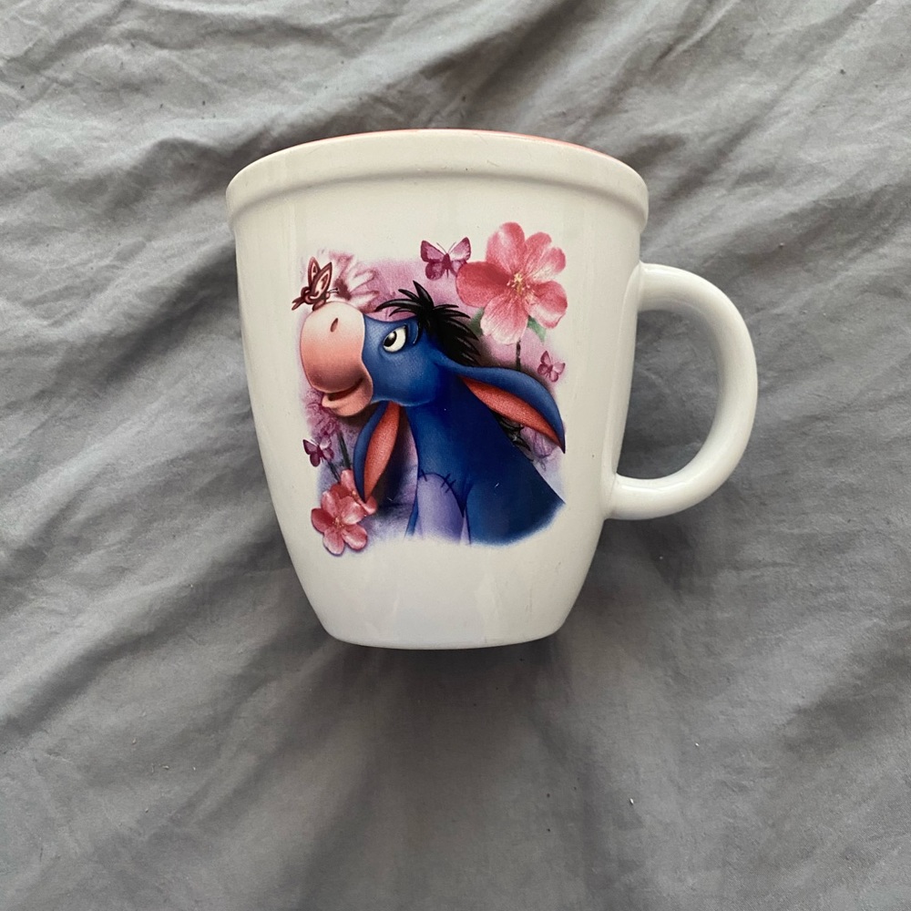 Disney eeyore coffee cup